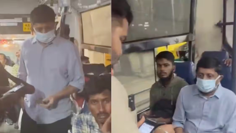 ভাঙতি না থাকায় মন্ত্রীকে বাস থেকে নামিয়ে দিলেন কন্ডাক্টর