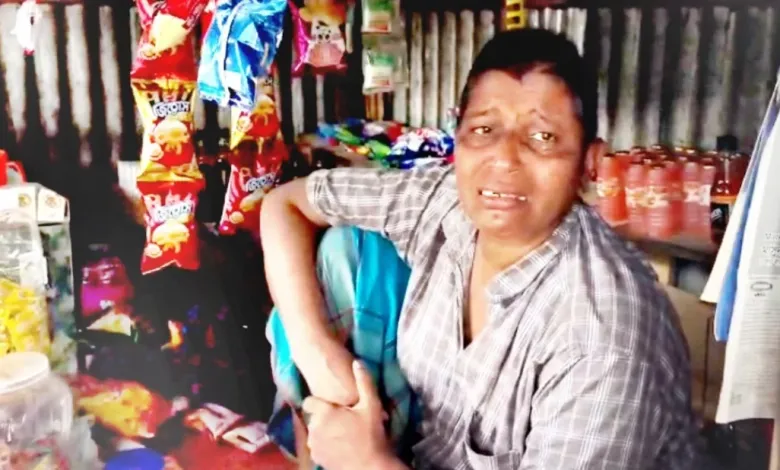 প্রতিবন্ধী লুতুর একমাত্র টং দোকানে বারবার চুরি, সম্বল হারিয়ে দিশেহারা পরিবার