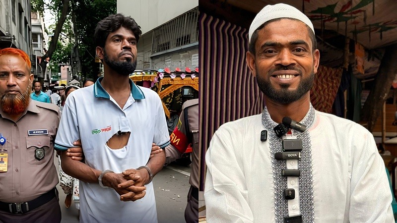 ১০০ টাকায় গরুর মাংস দিয়ে ভাত বিক্রেতা ‘ভাইরাল মিজান’ গ্রেপ্তার